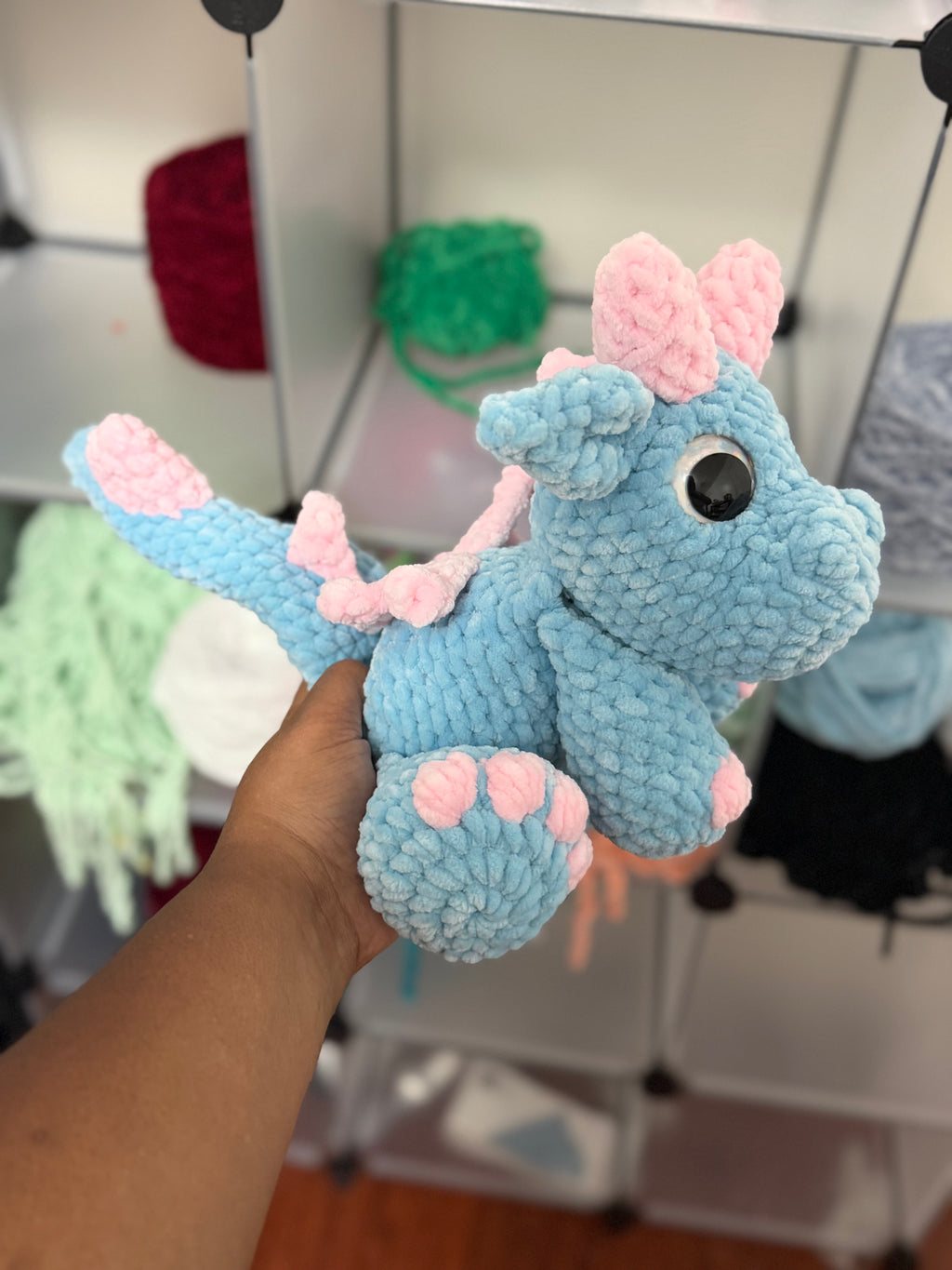 Cotton candy dragon