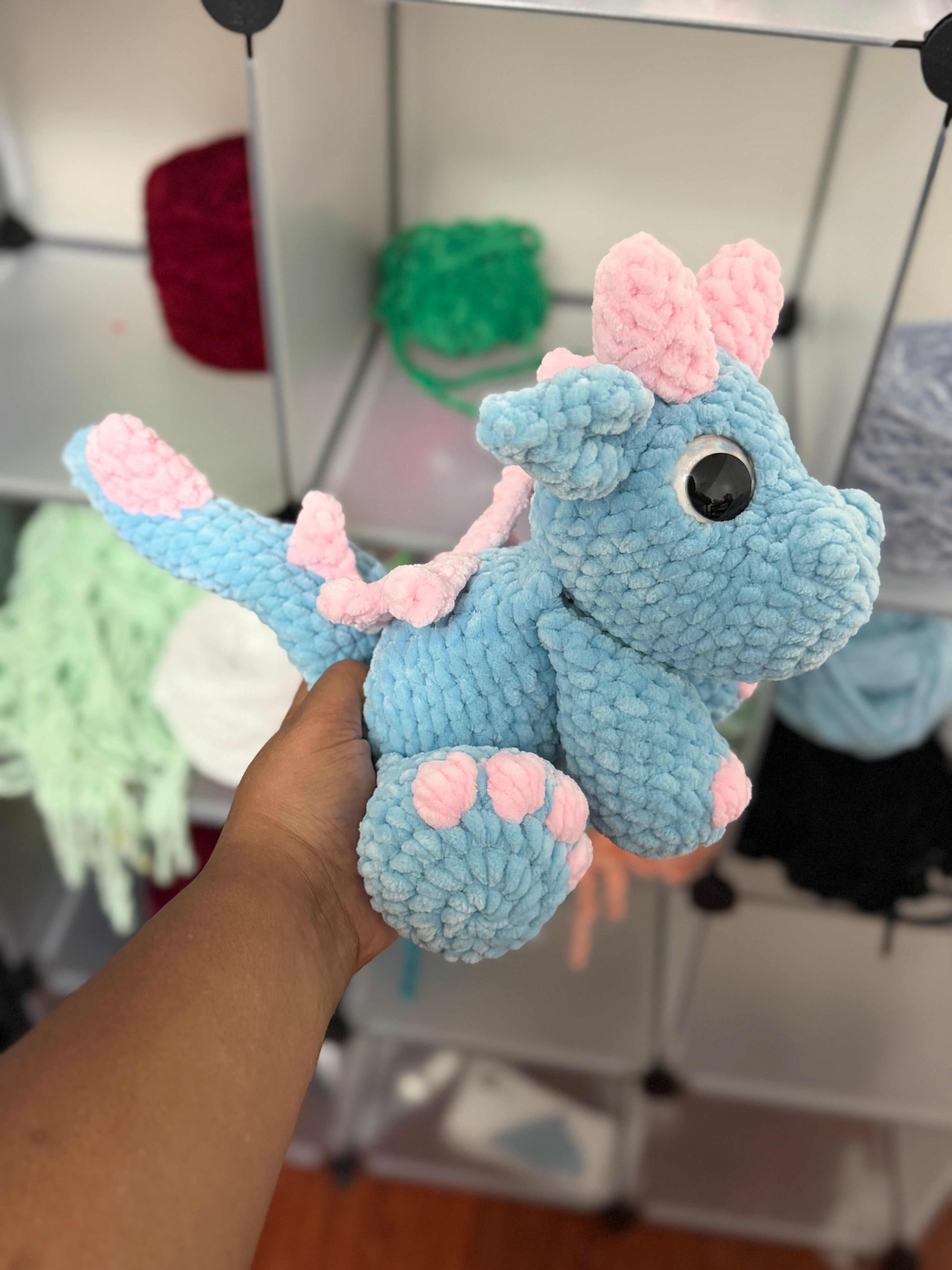 Cotton candy dragon