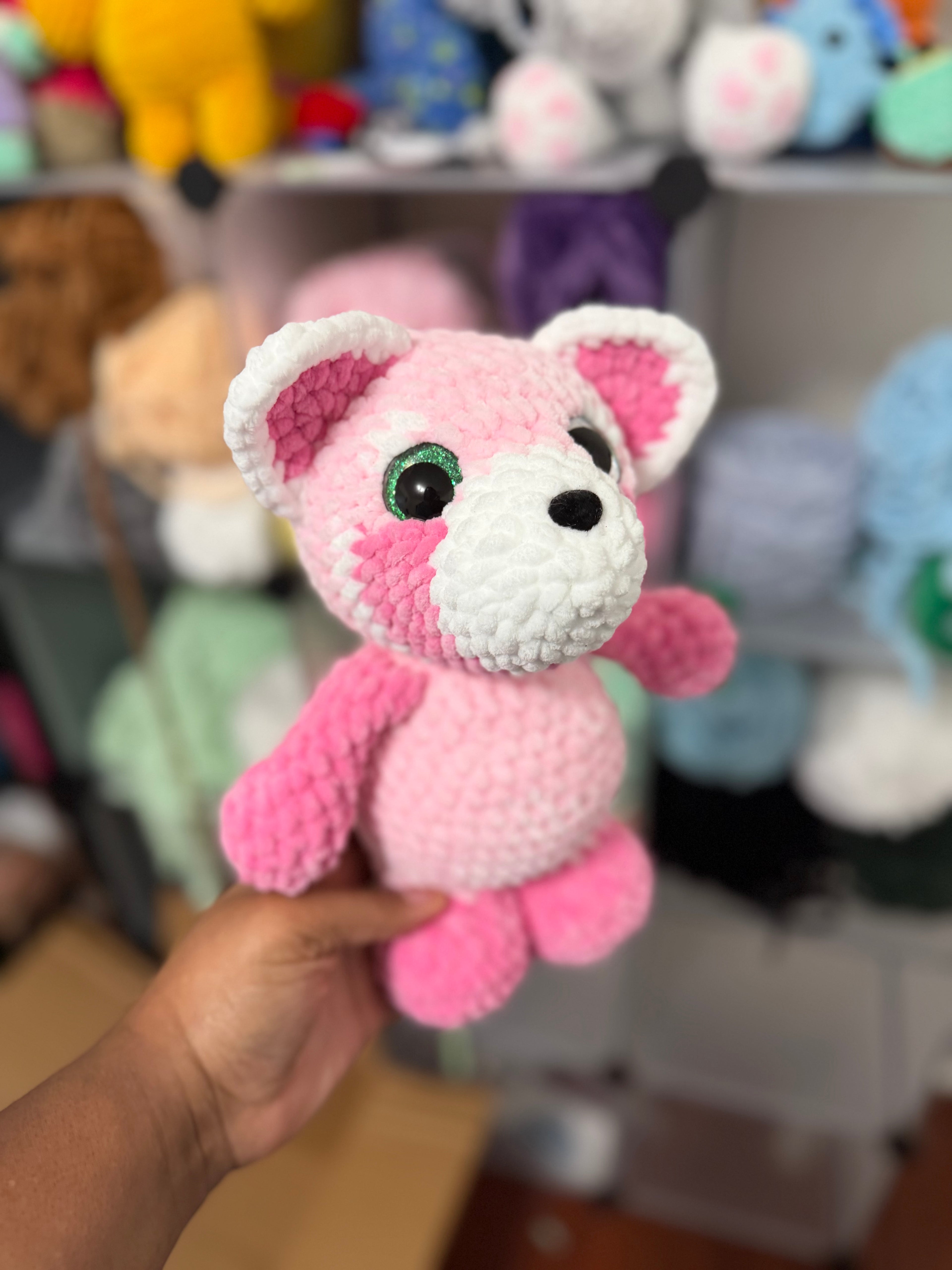 Pink panda
