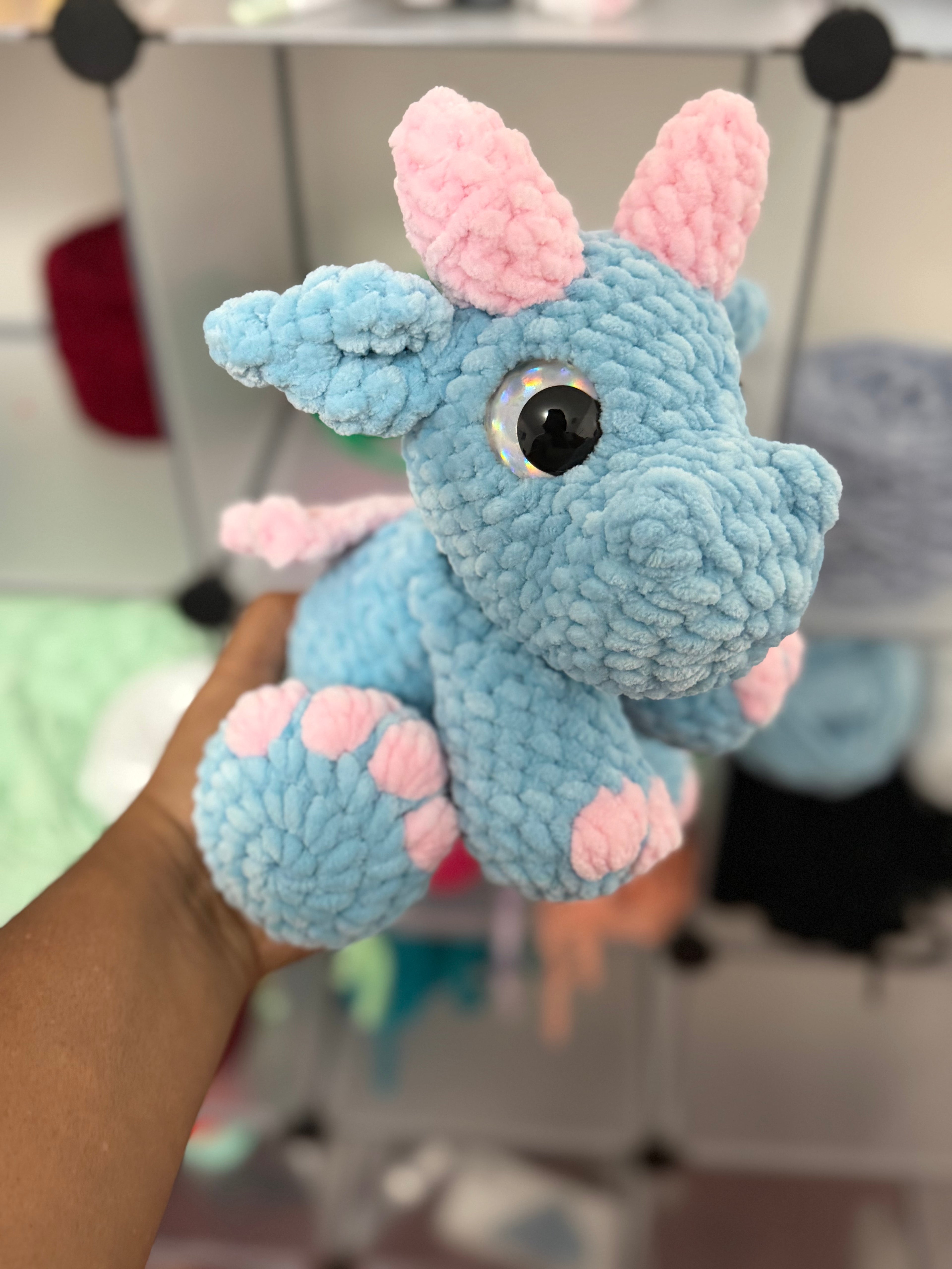 Cotton candy dragon