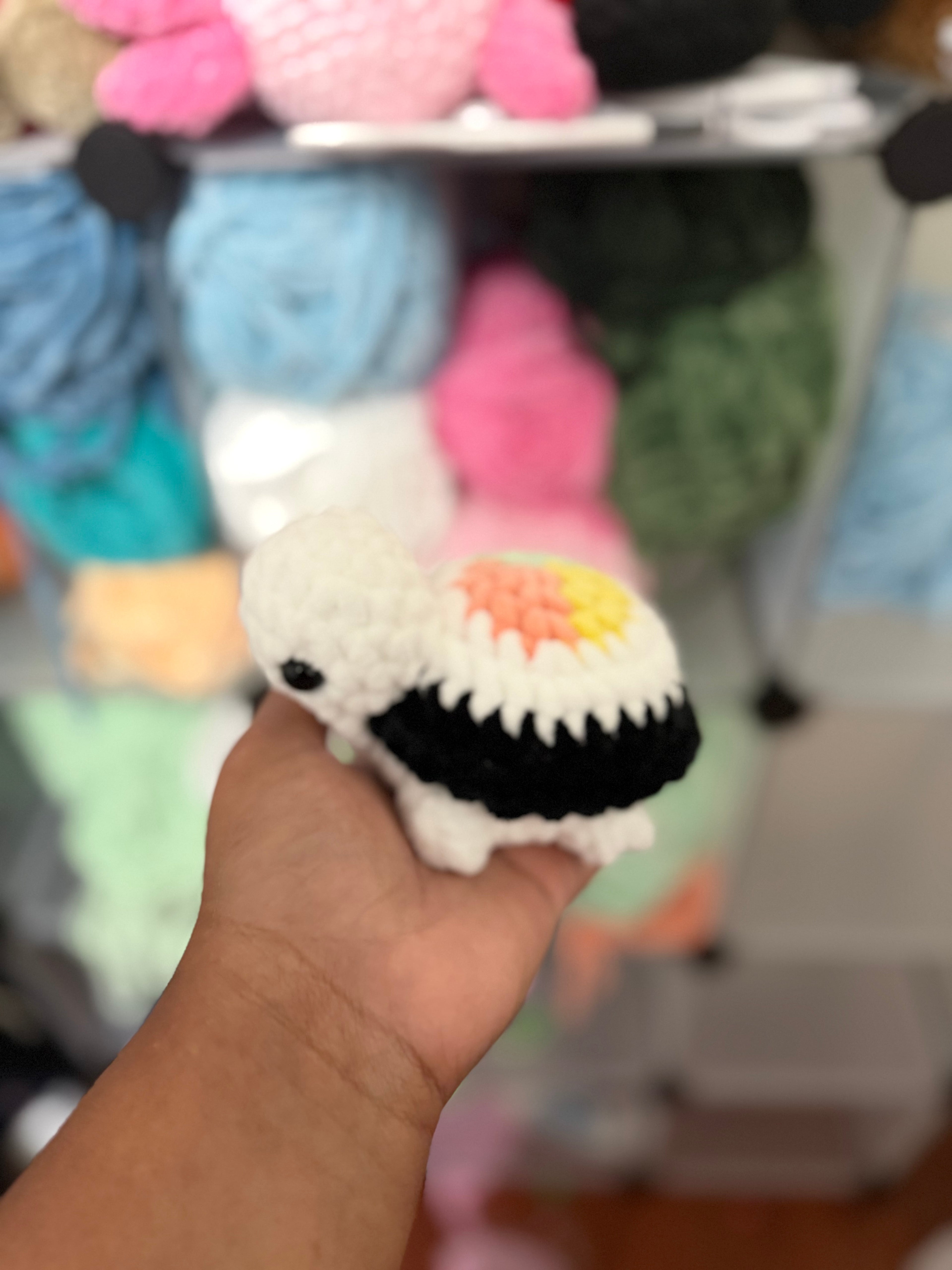 Sushi roll turtle