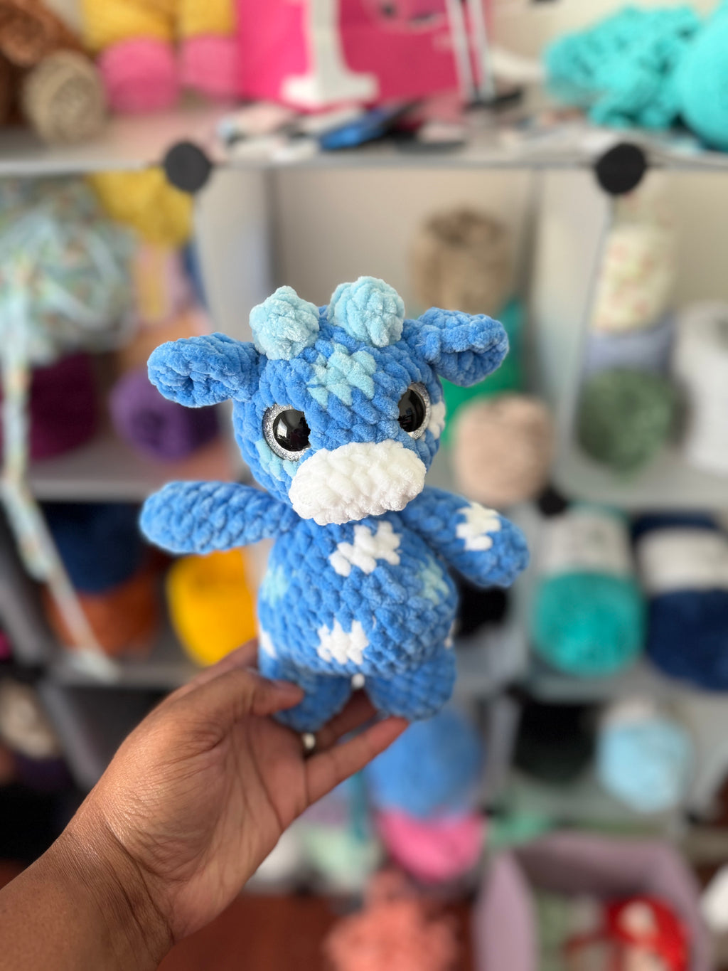 Blueberry cow
