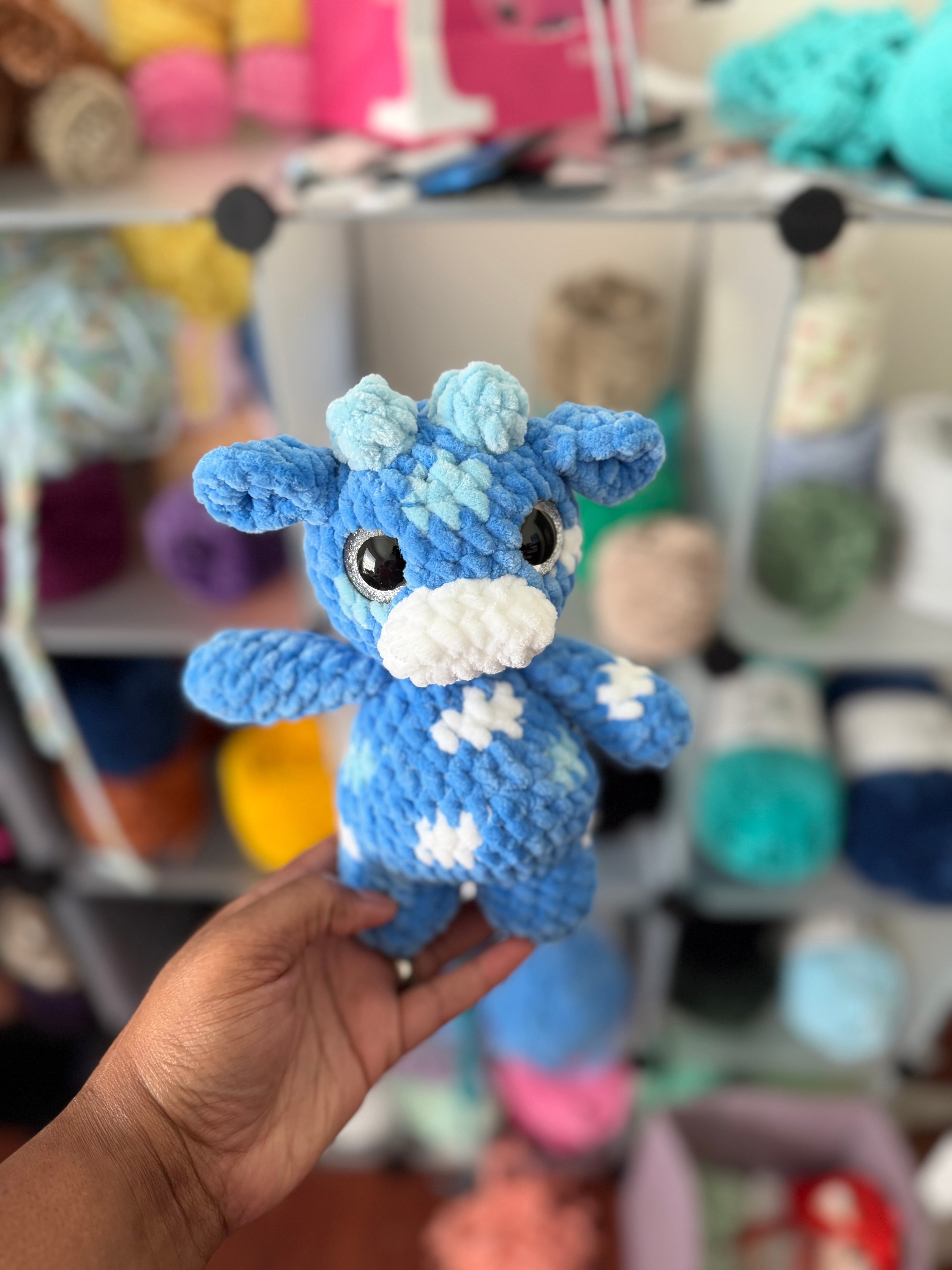 Blueberry cow