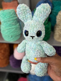 Light blue frosted bunny