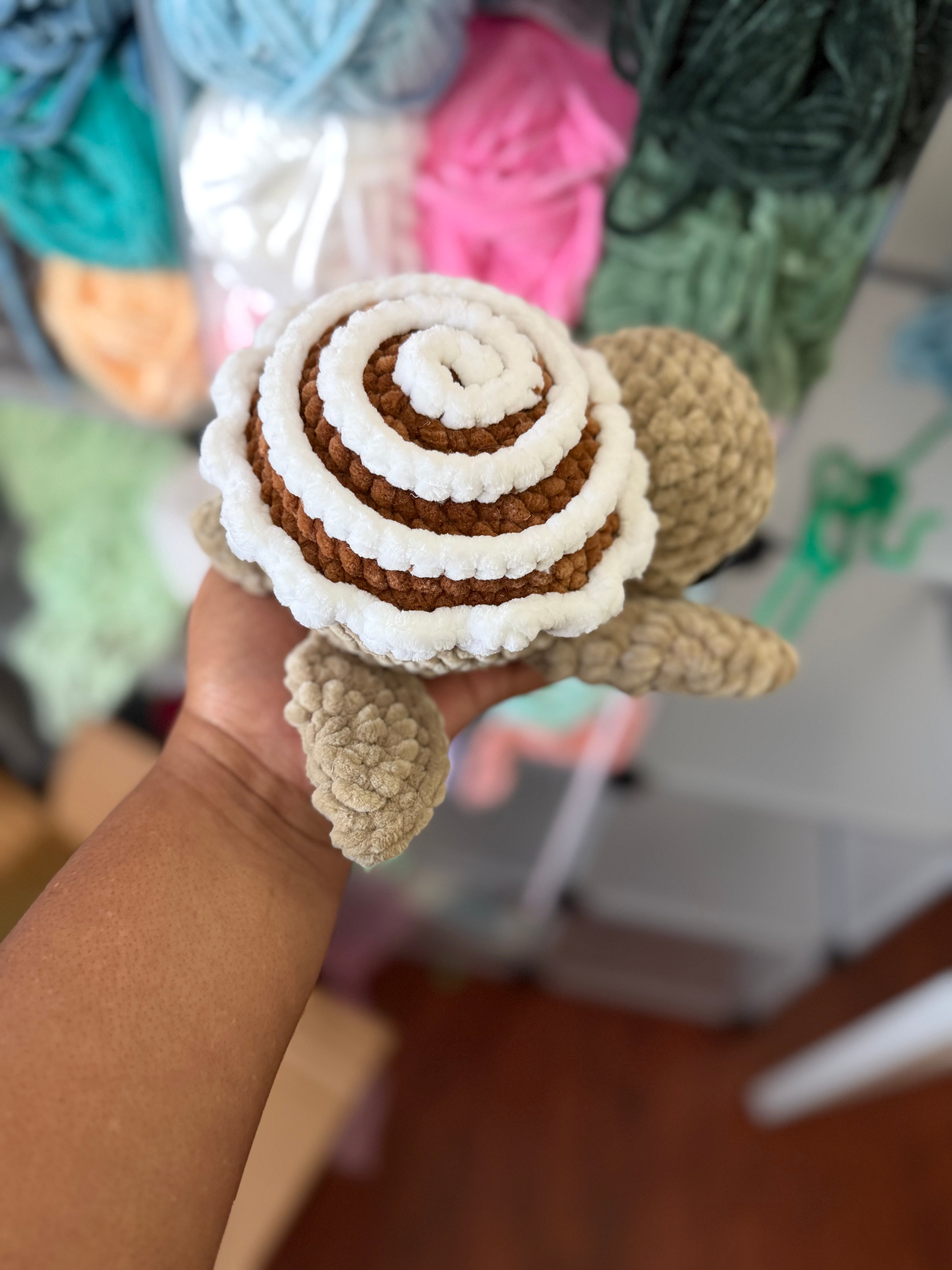 Cinnamon roll turtle