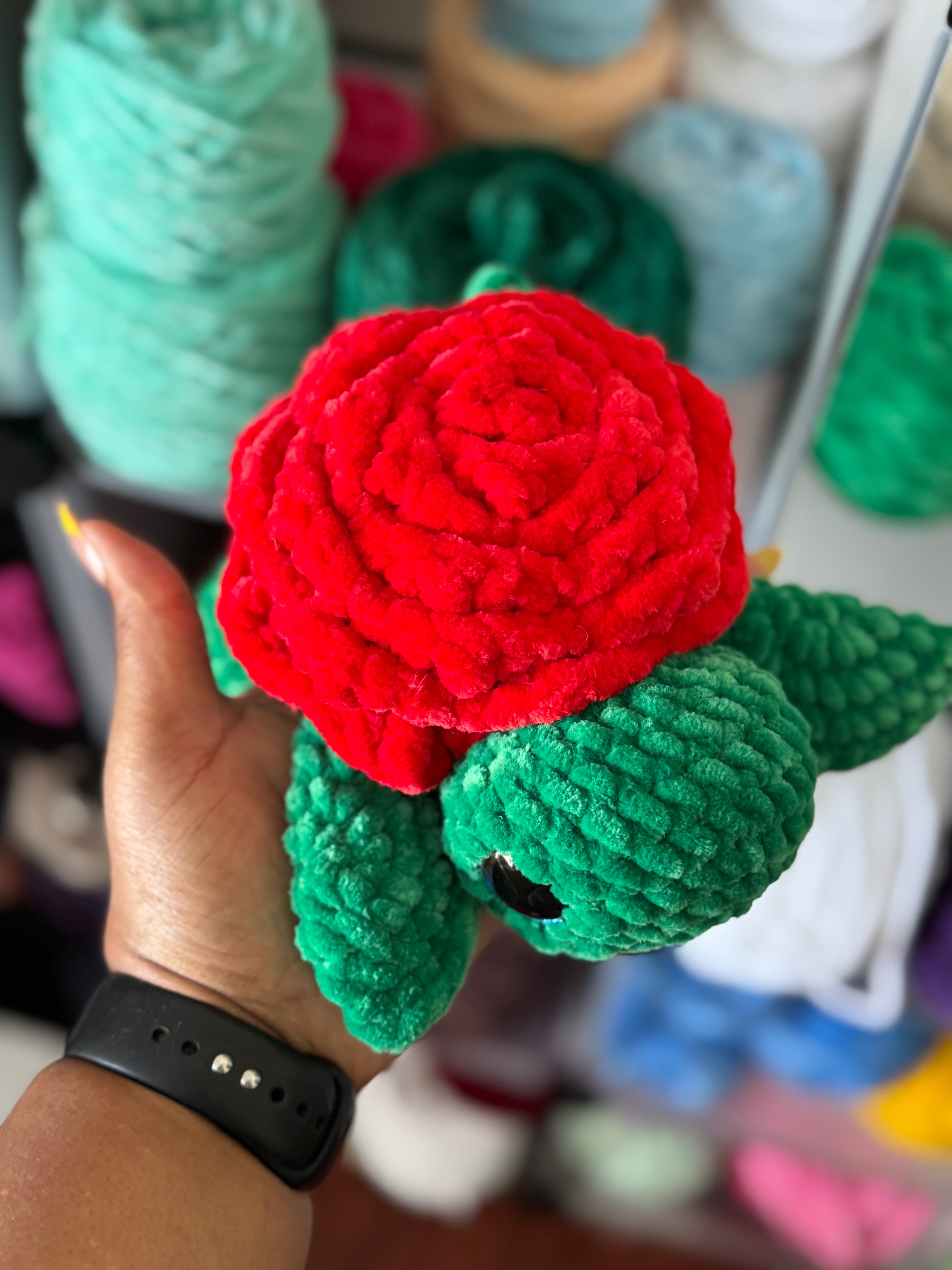 Red Rose turtle
