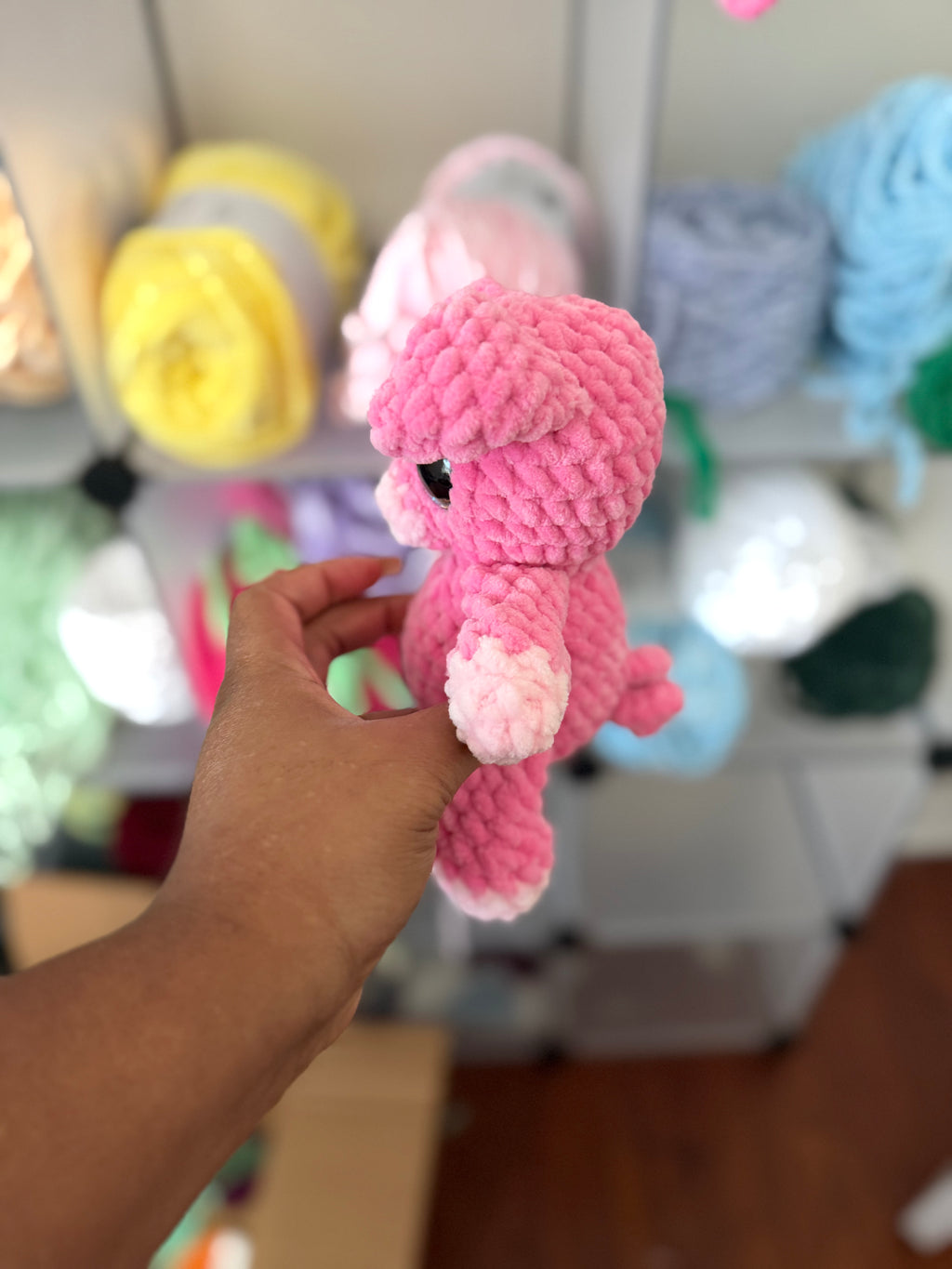 Pig with light pink accents