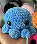 Hand-crocheted octopus