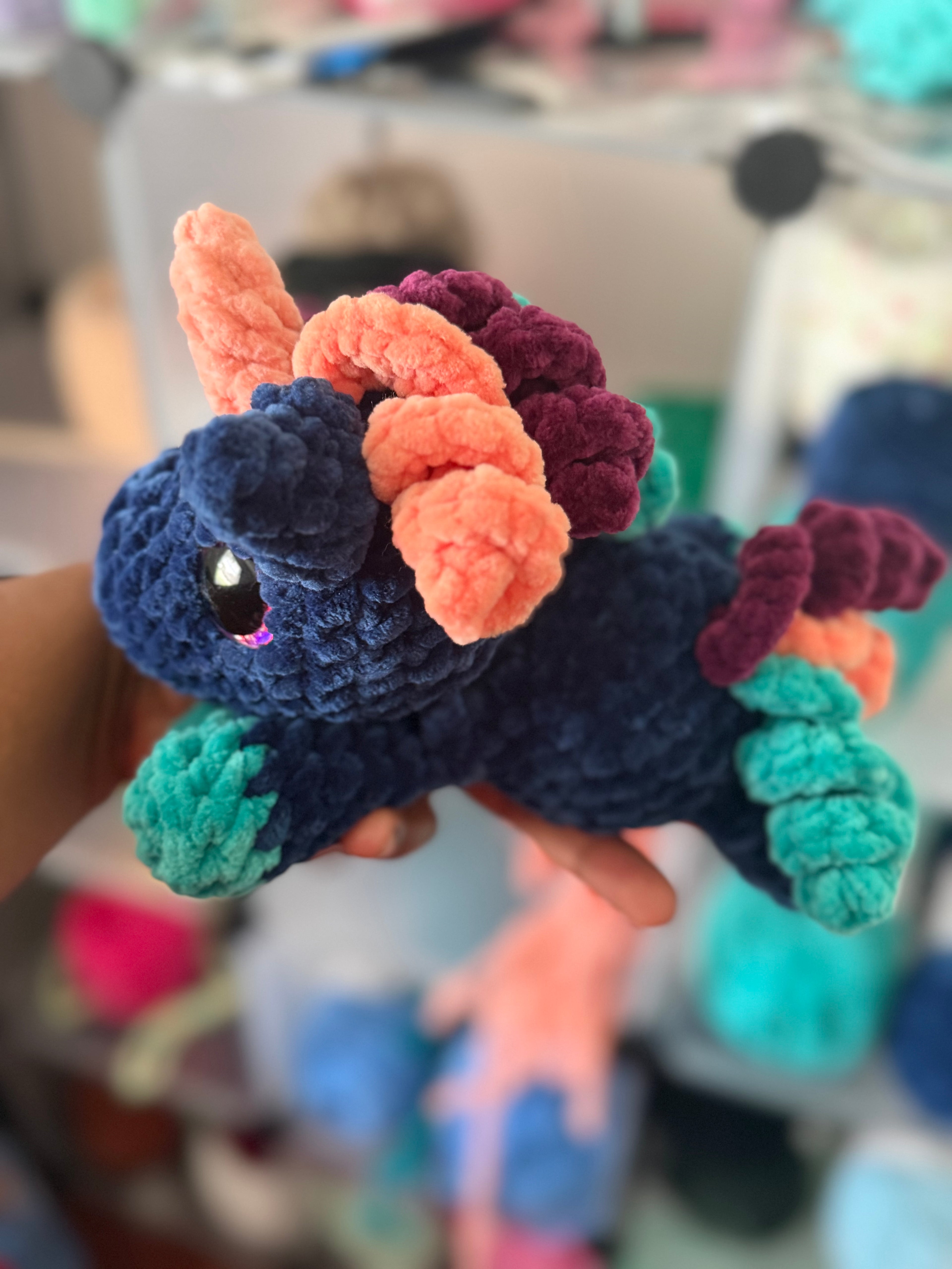 Colorful mini unicorn