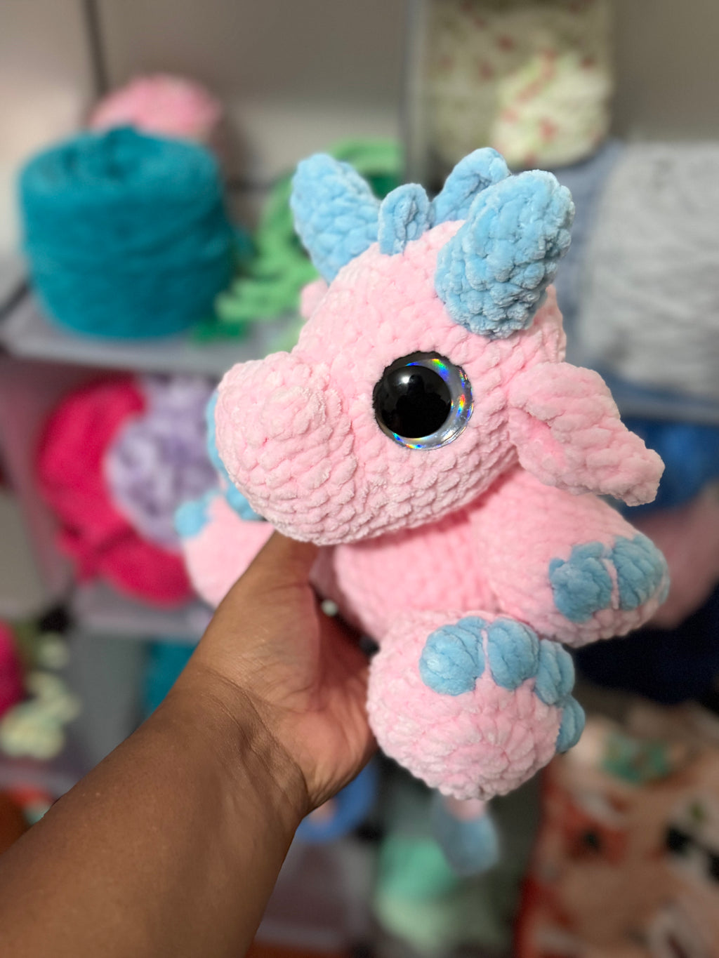 Jumbo cotton candy dragon