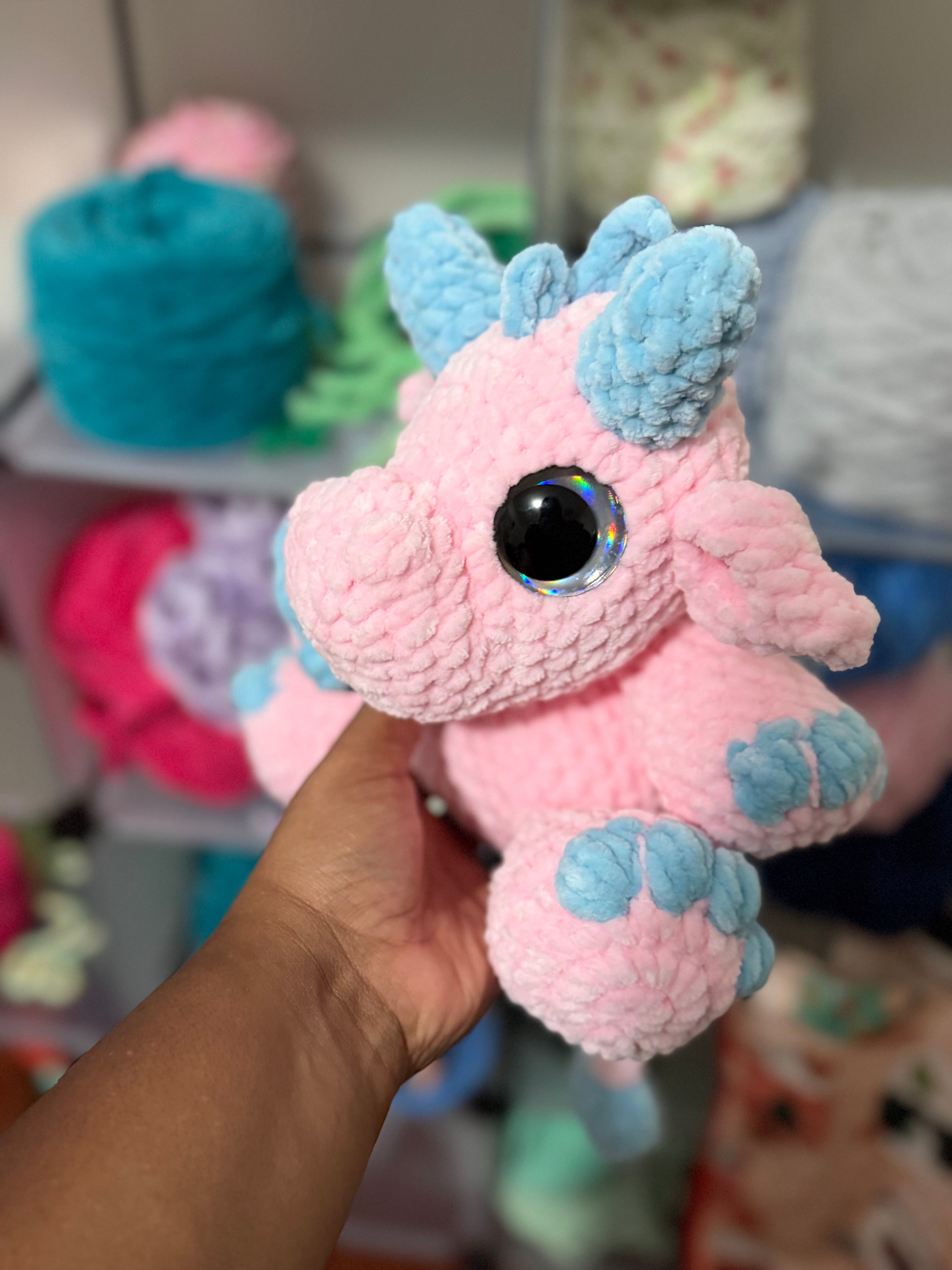Jumbo cotton candy dragon