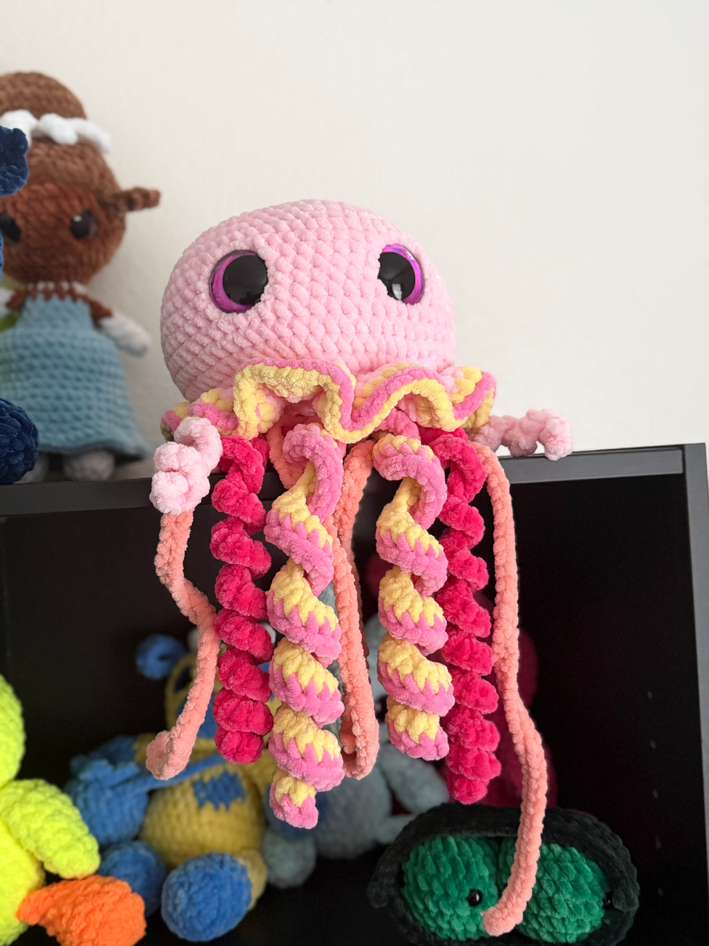 Jumbo pink jellyfish