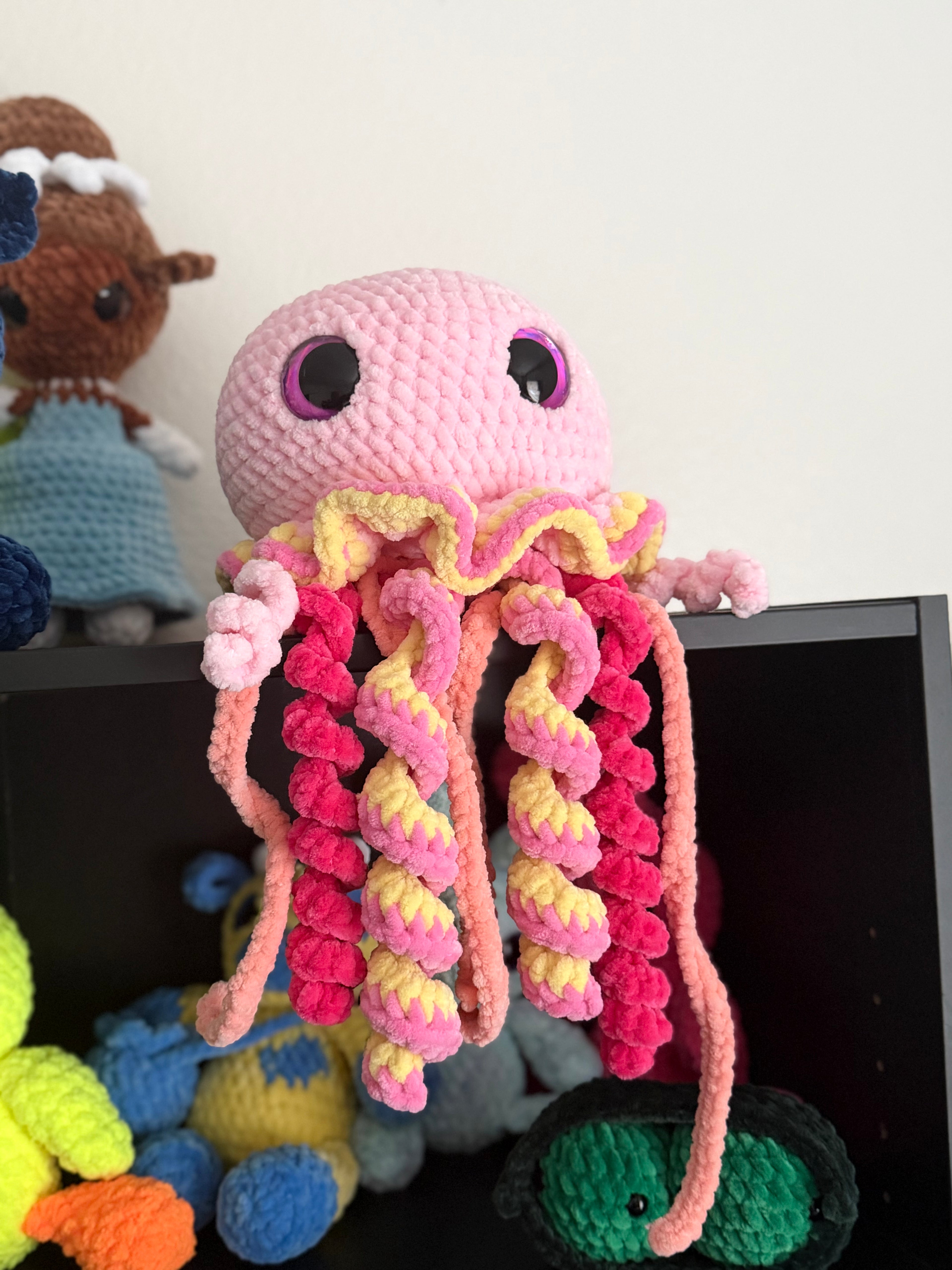 Jumbo pink jellyfish