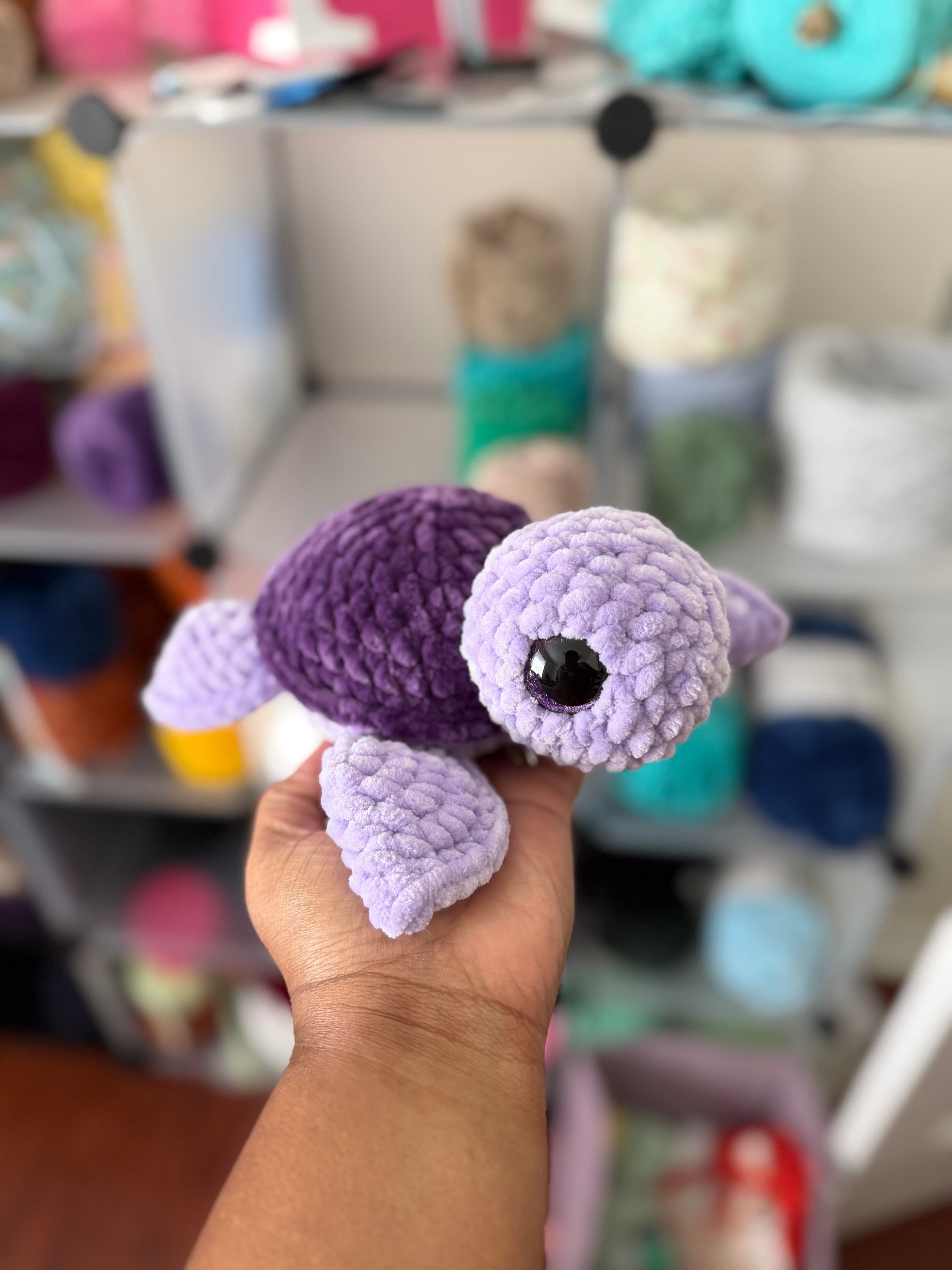 Purple turtle