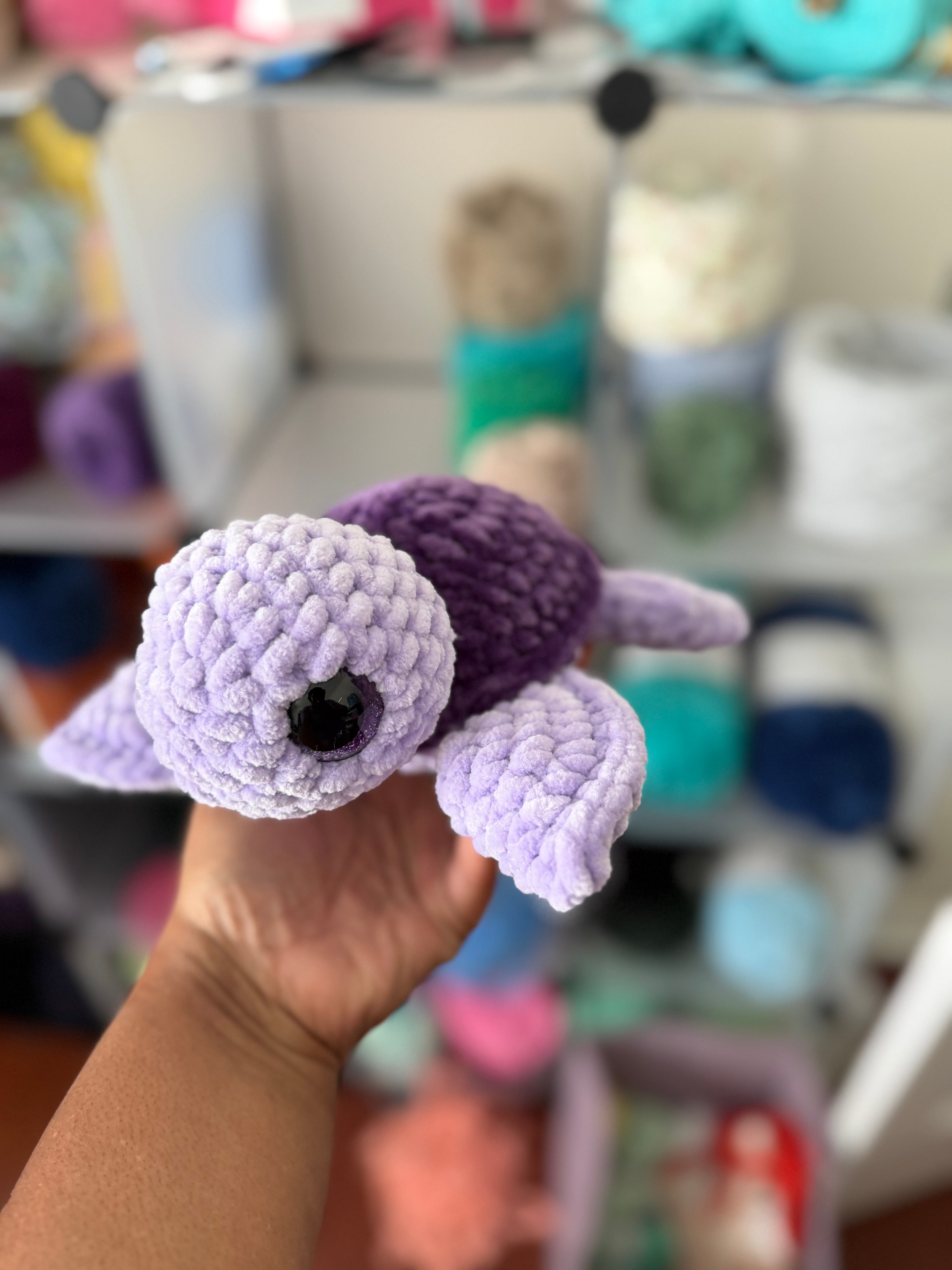 Purple turtle