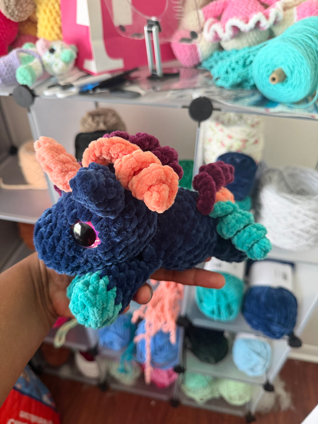 Colorful mini unicorn