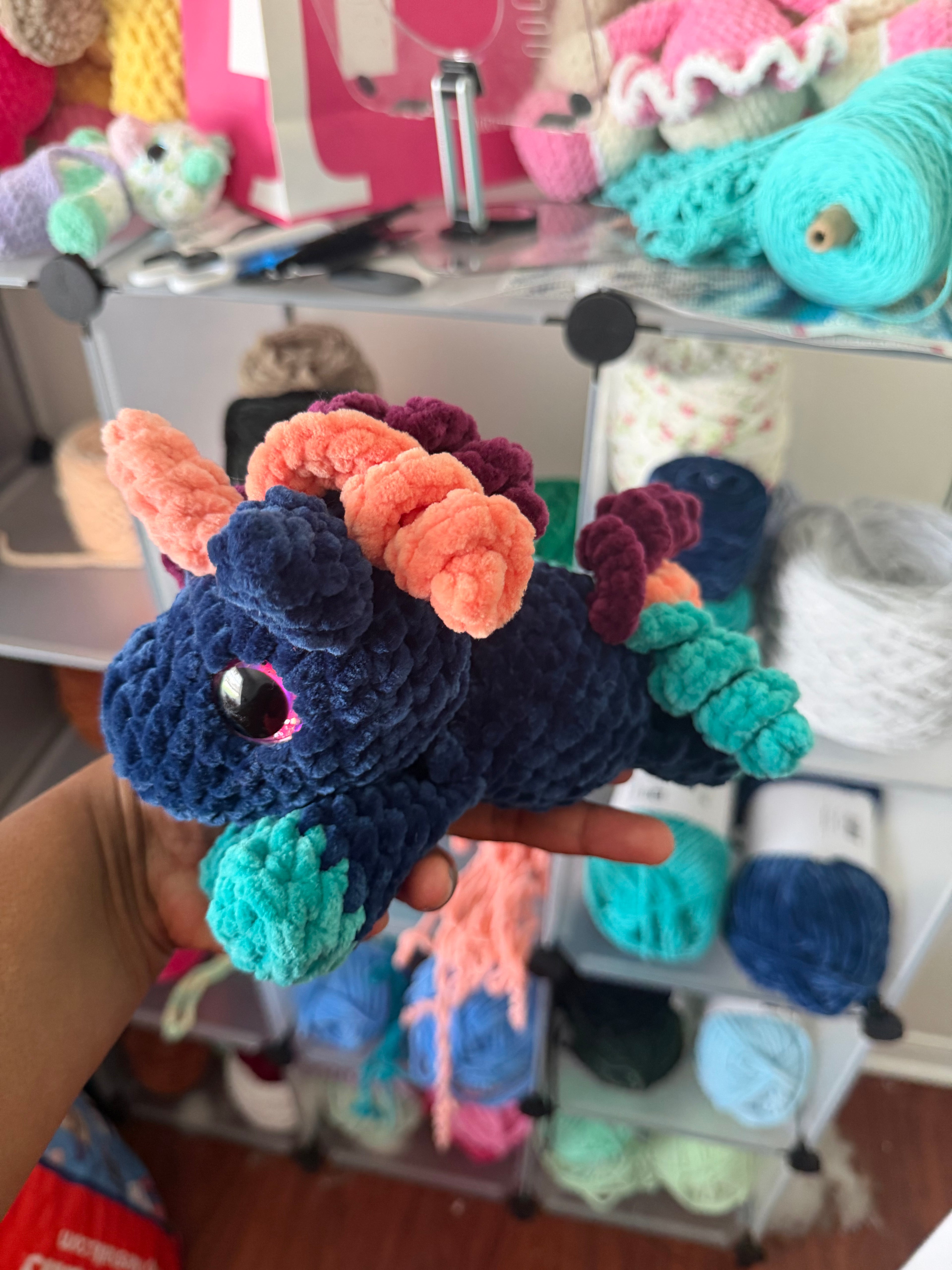 Colorful mini unicorn