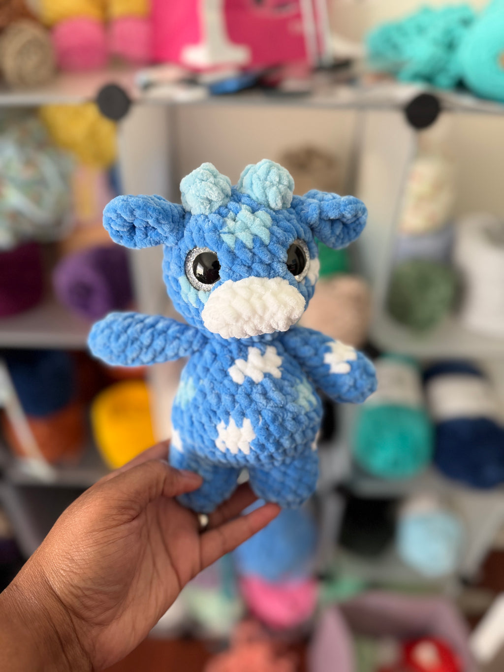 Blueberry cow