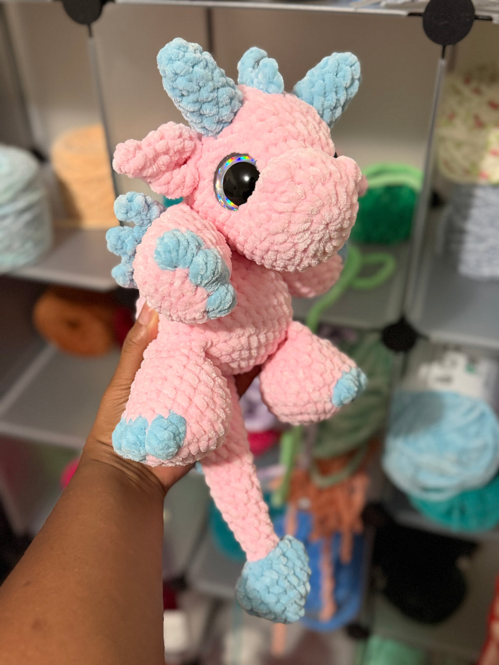 Jumbo cotton candy dragon