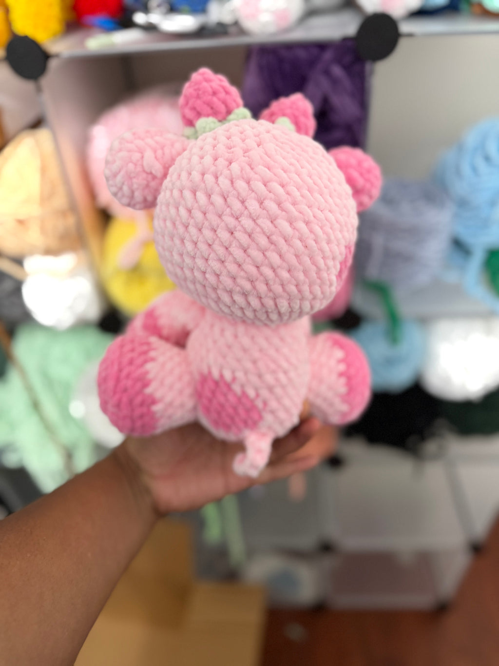 Large strawberry cow