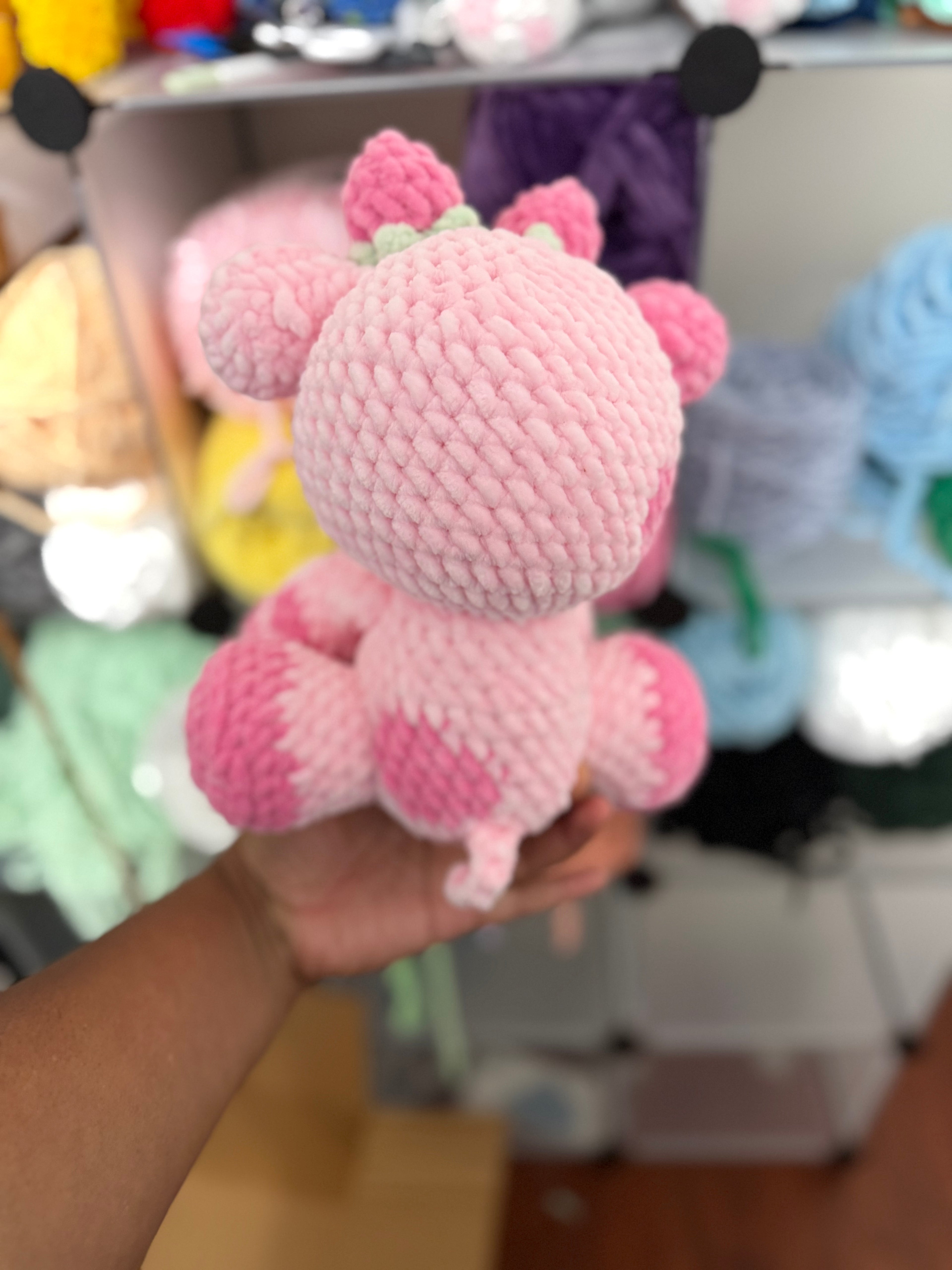 Large strawberry cow