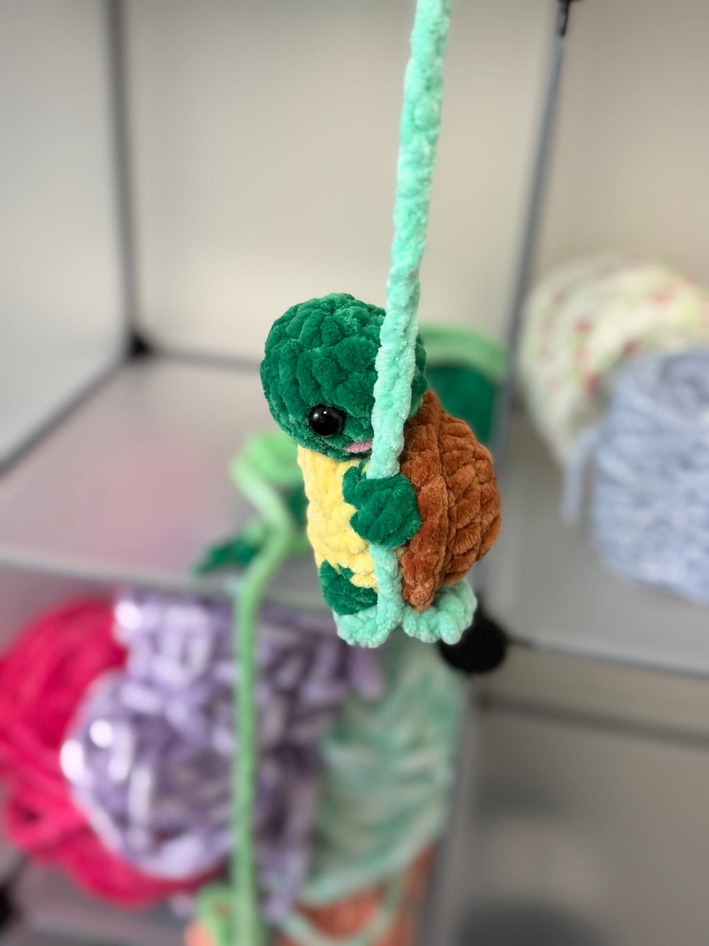 Turtle car swing