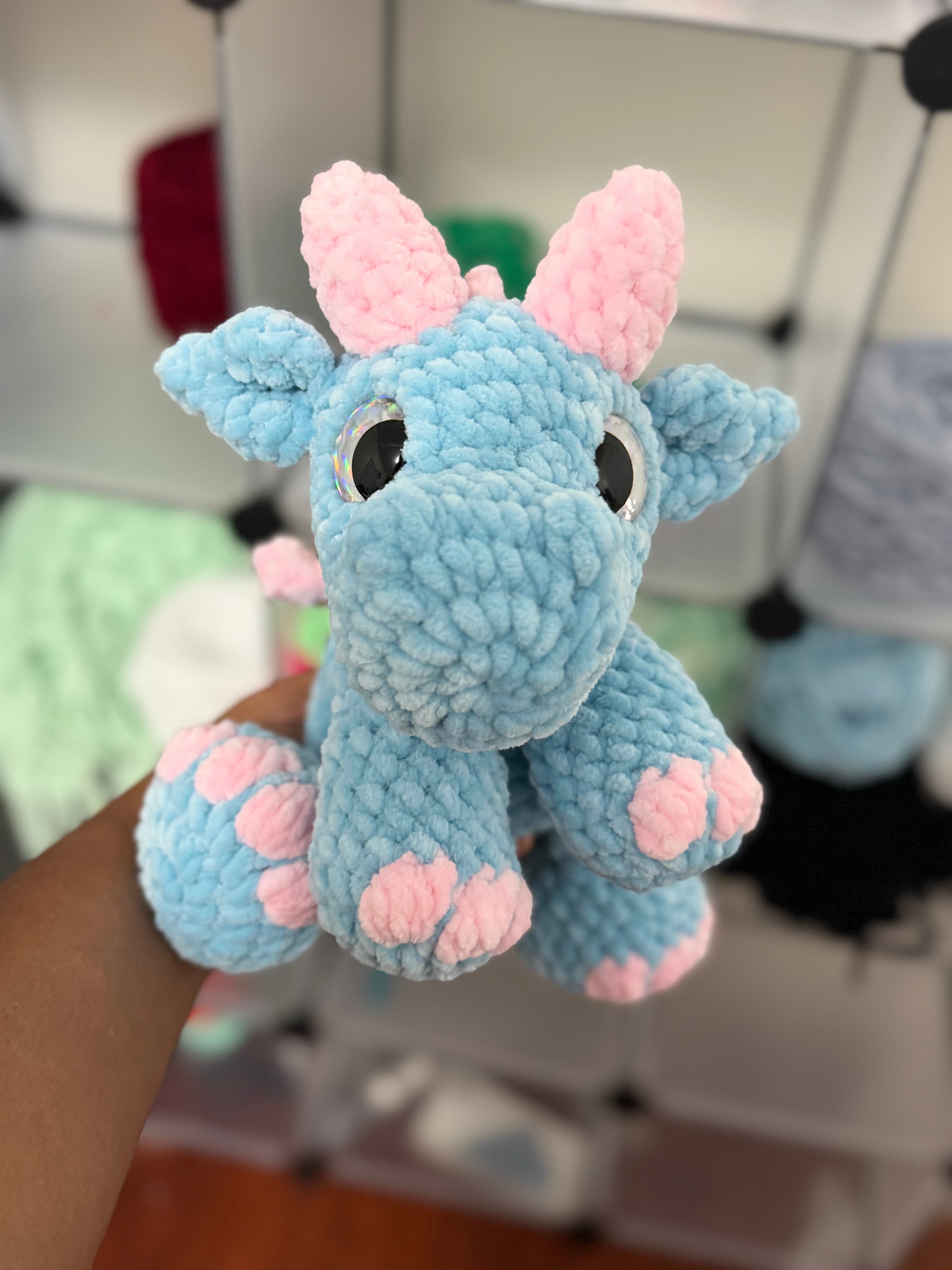 Cotton candy dragon