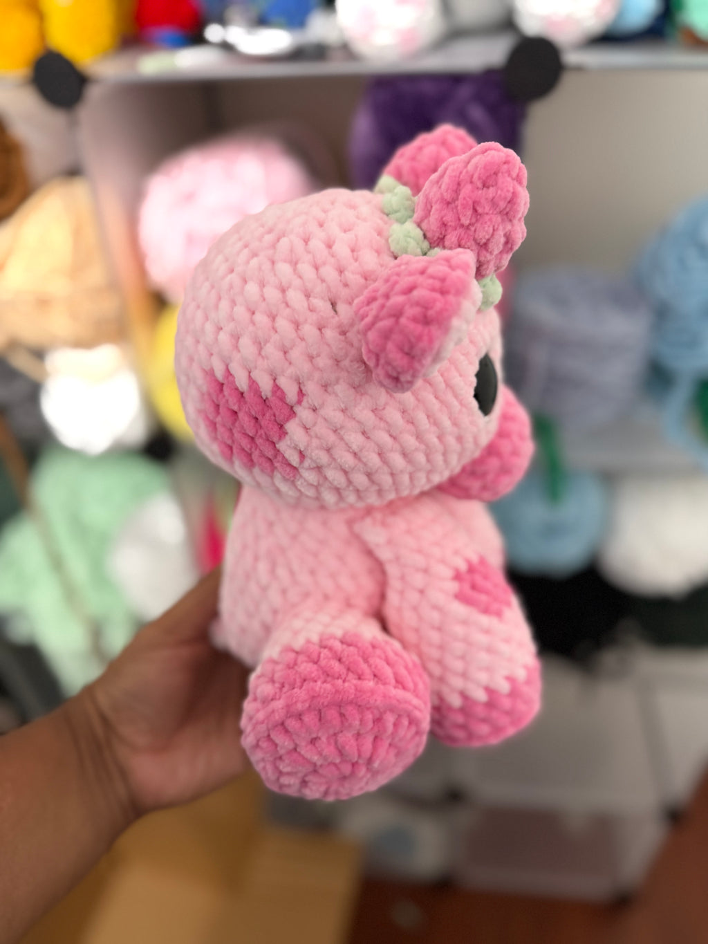 Large strawberry cow