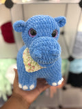 Standing hippo