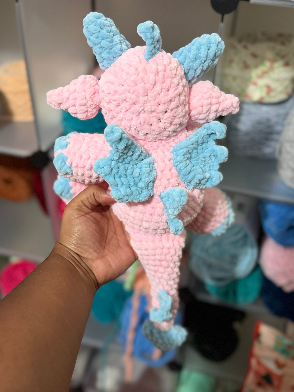 Jumbo cotton candy dragon