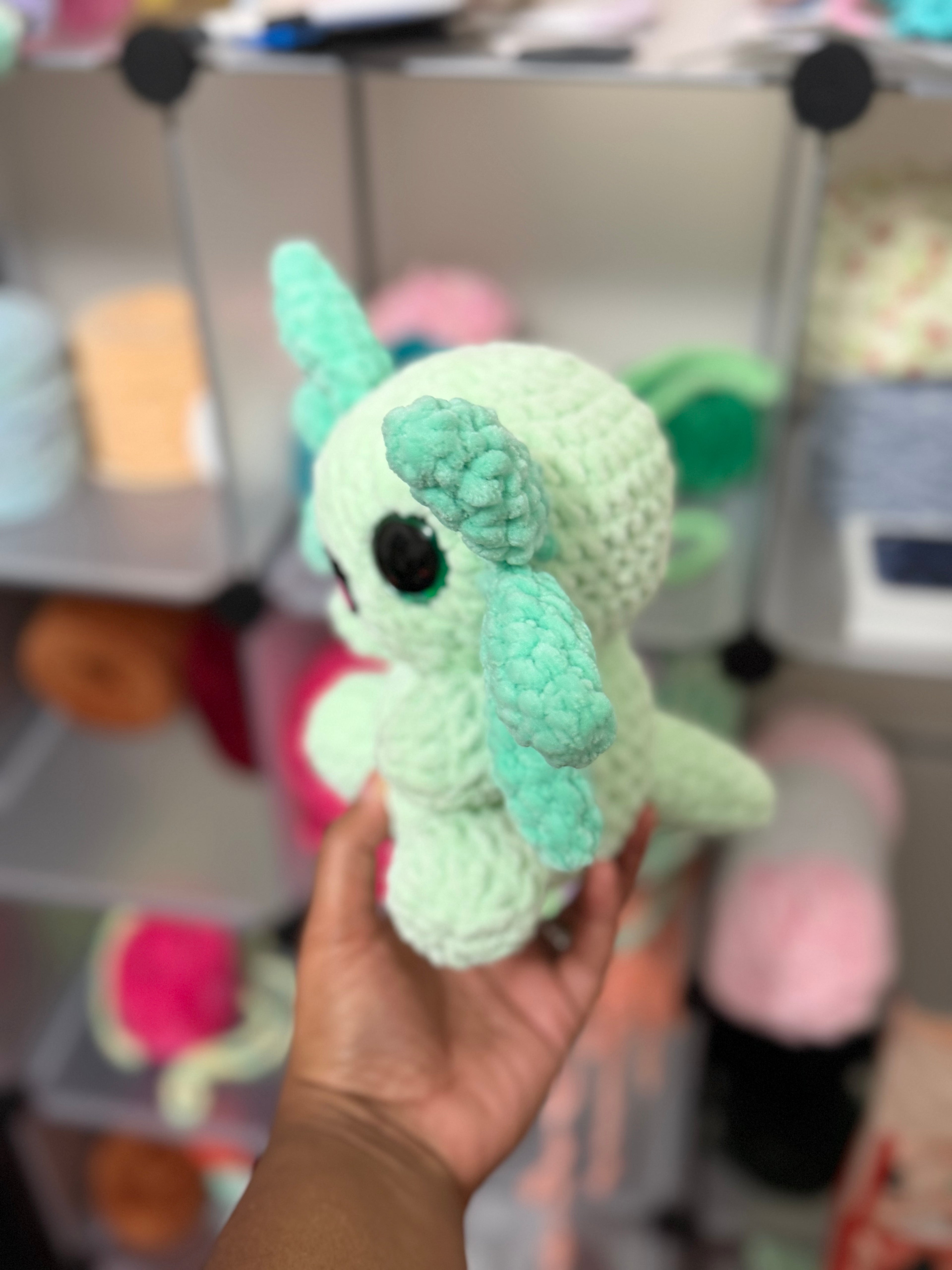 Mint axolotl