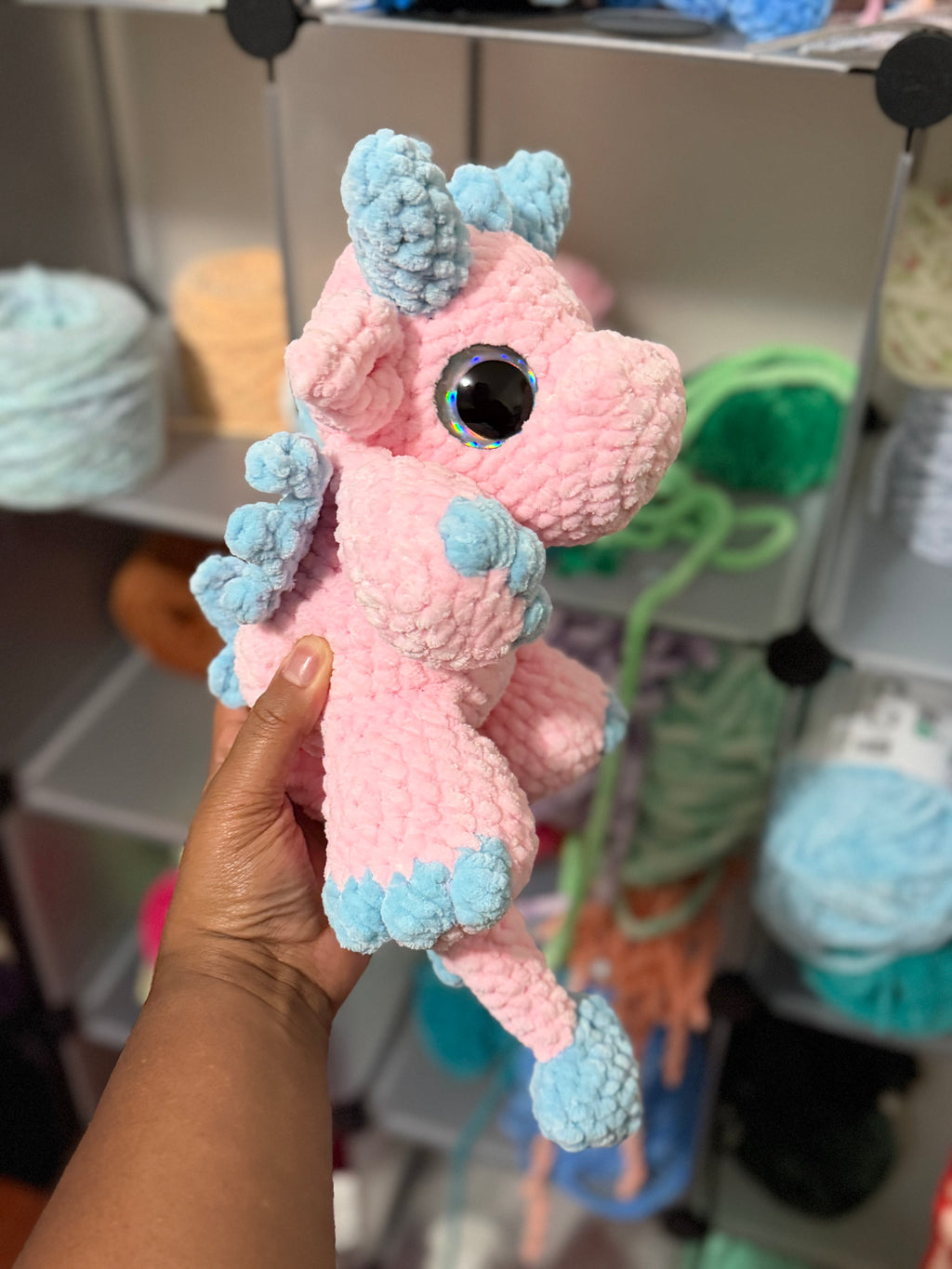 Jumbo cotton candy dragon