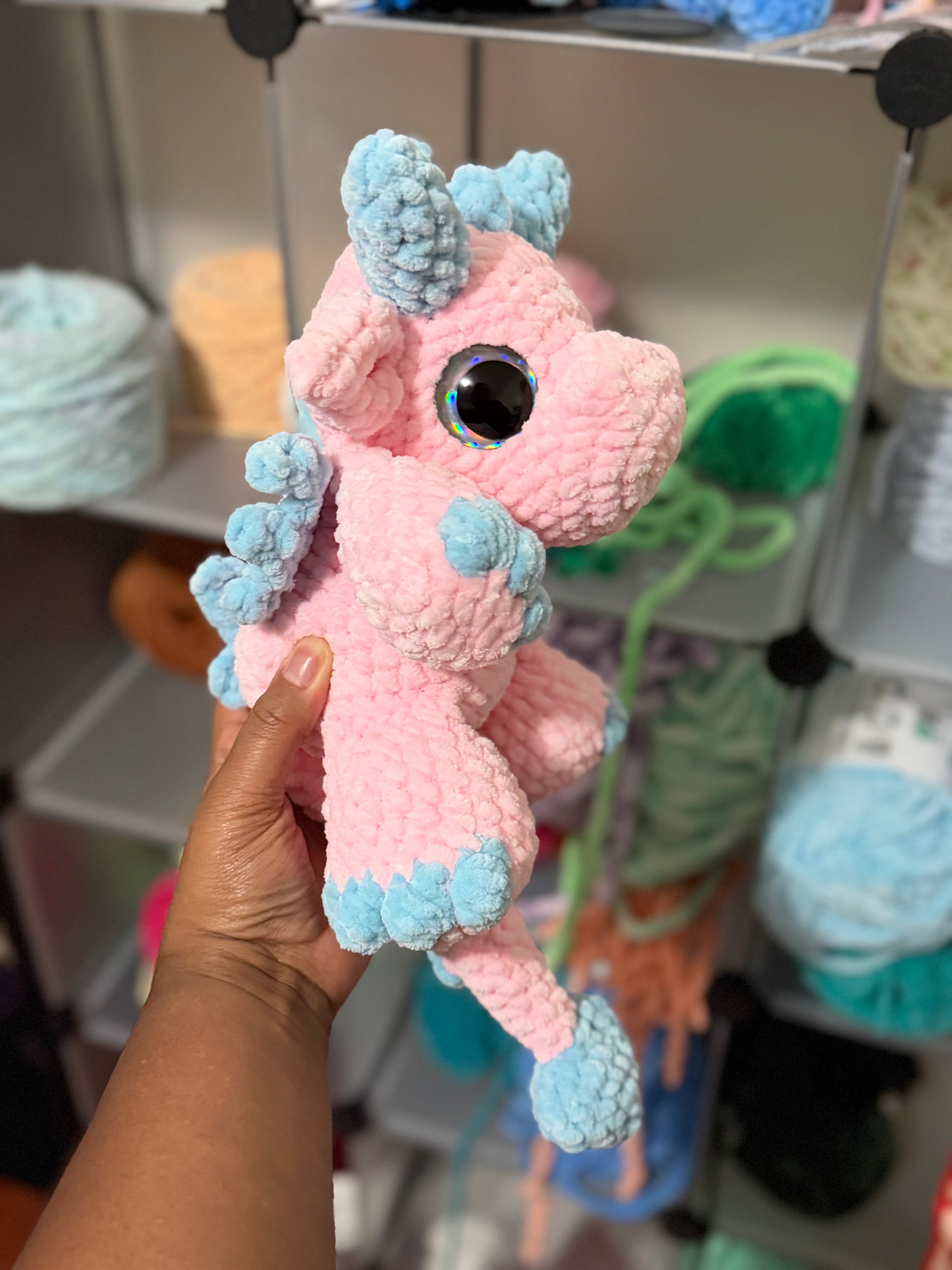 Jumbo cotton candy dragon