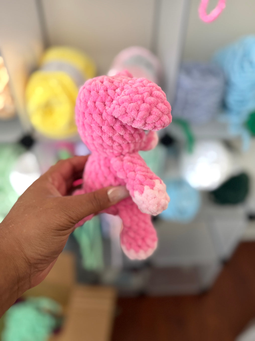 Pig with light pink accents
