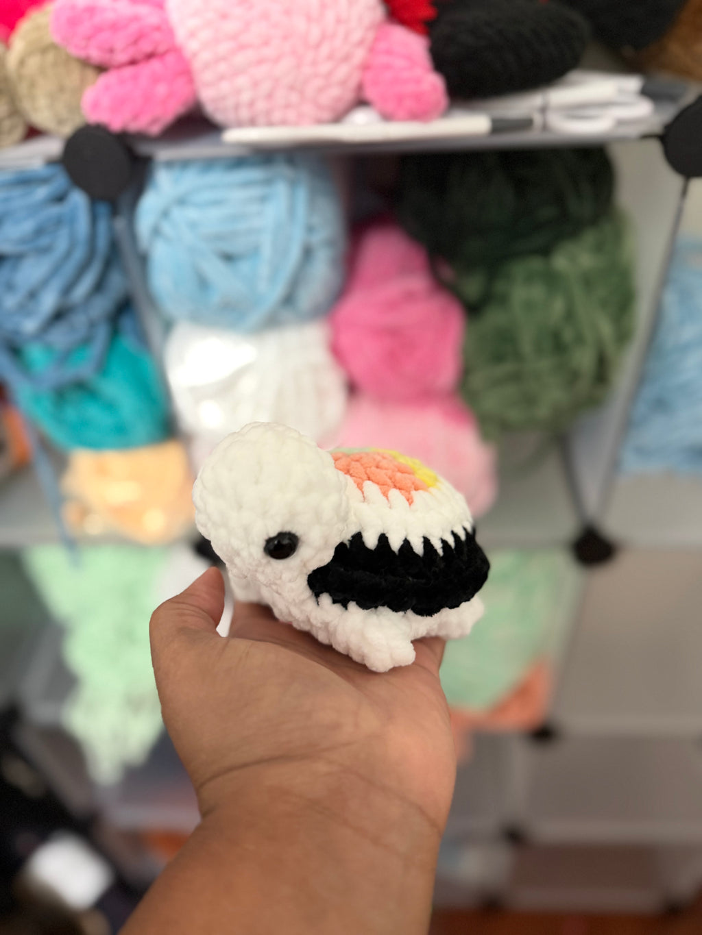 Sushi roll turtle